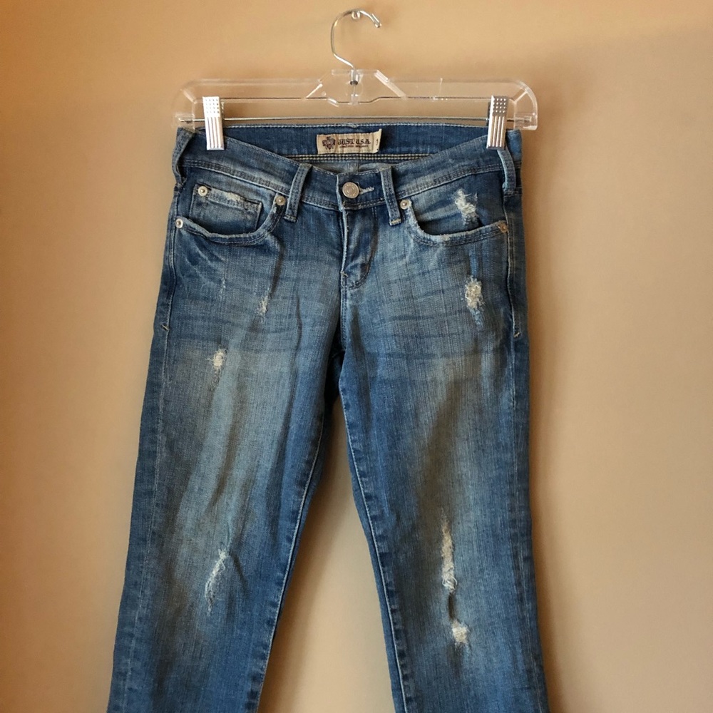 Cropped jeans